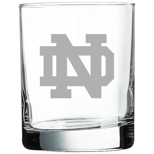 University of Notre Dame Polar Camel 10 1/2 oz. On The Rocks Glass