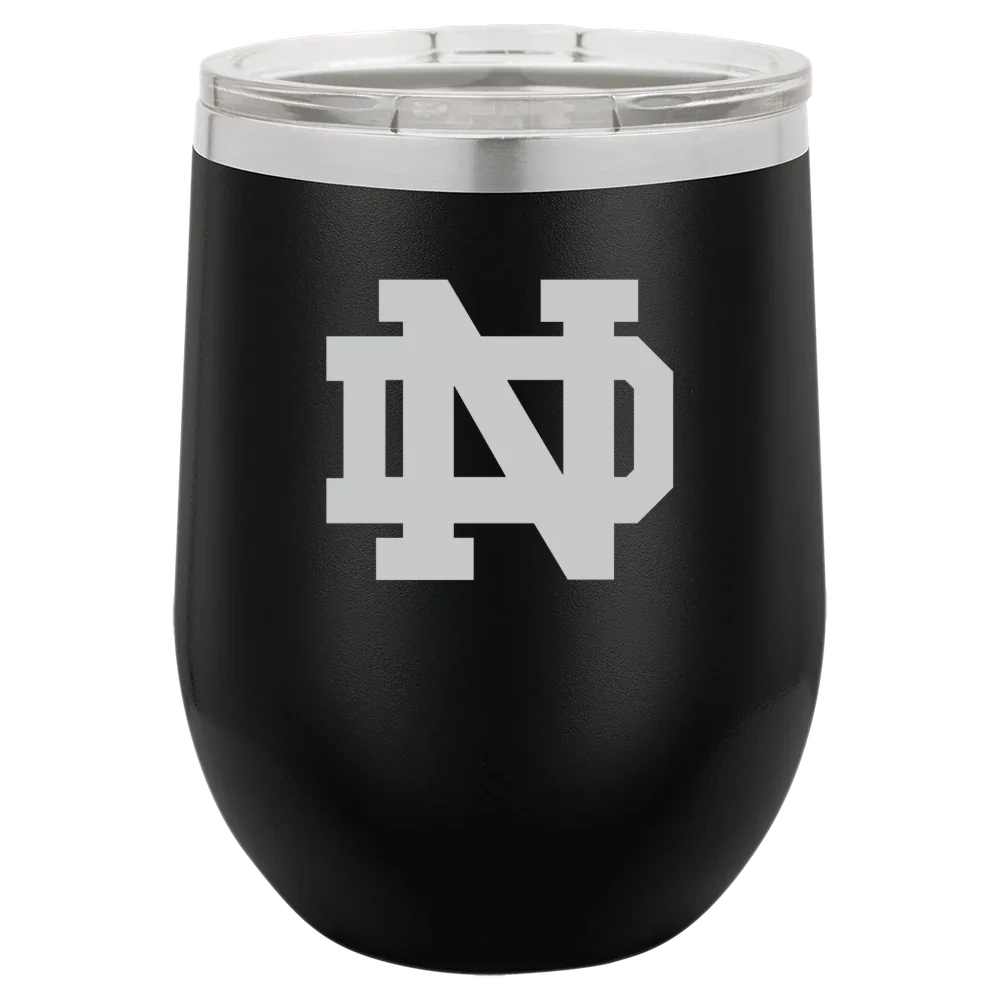 University of Notre Dame Polar Camel 12 oz. Stemless Wine Tumbler