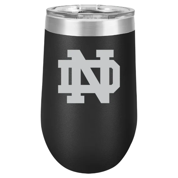 University of Notre Dame Polar Camel 16 oz. Stemless Wine Tumbler