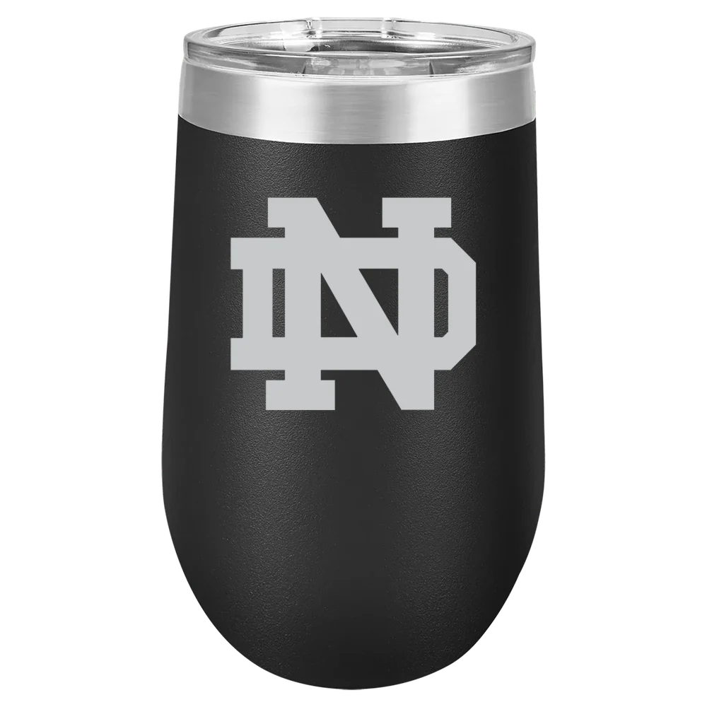 University of Notre Dame Polar Camel 16 oz. Stemless Wine Tumbler