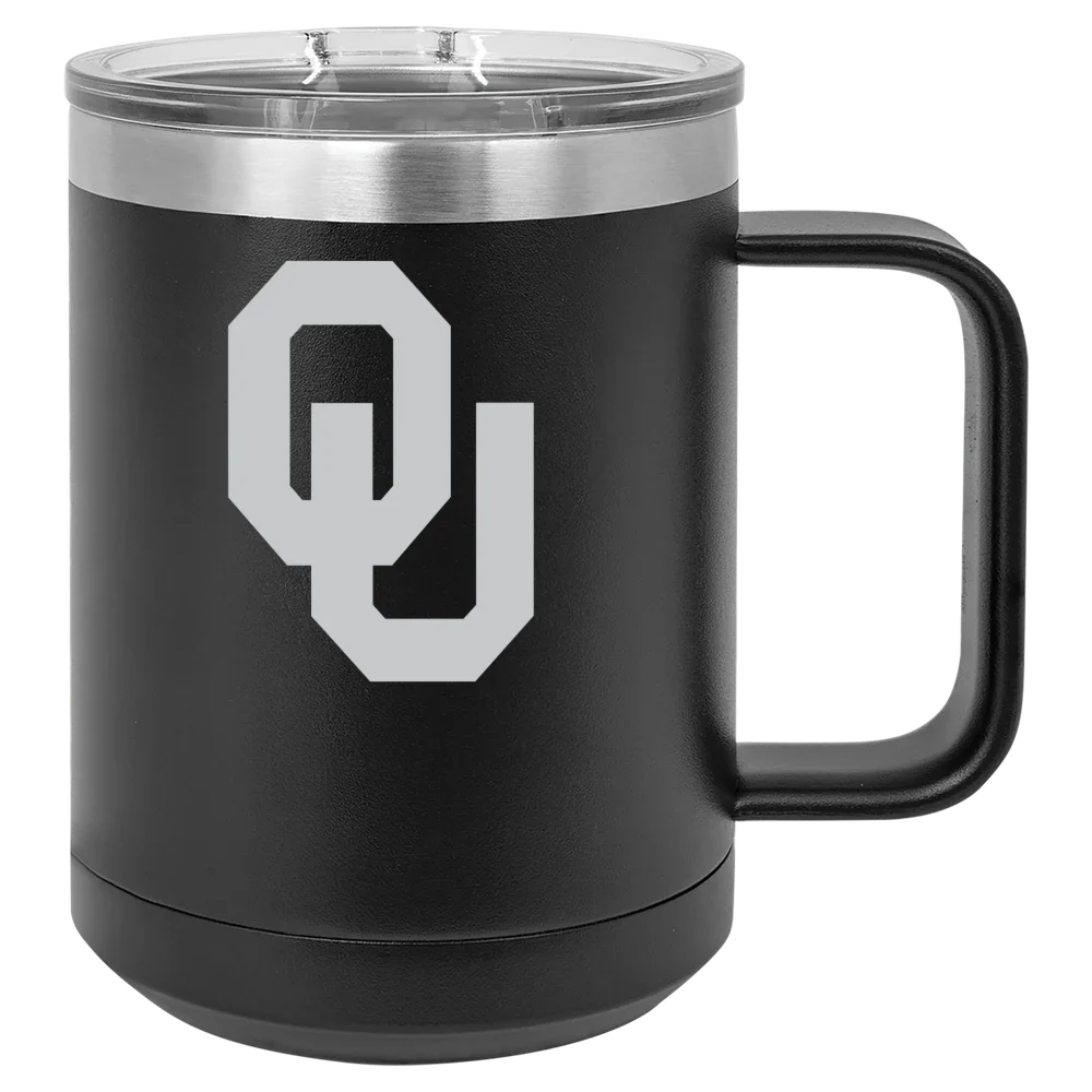 University of Oklahoma Polar Camel 15 oz. Mug with Slider Lid