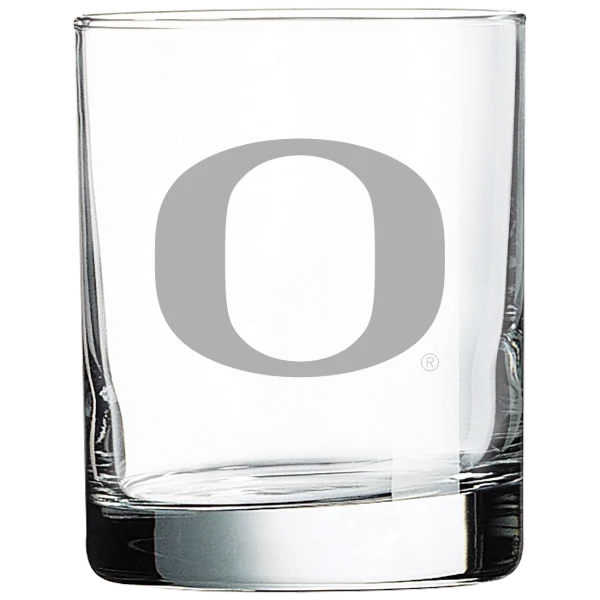 University of Oregon Polar Camel 10 1/2 oz. On The Rocks Glass