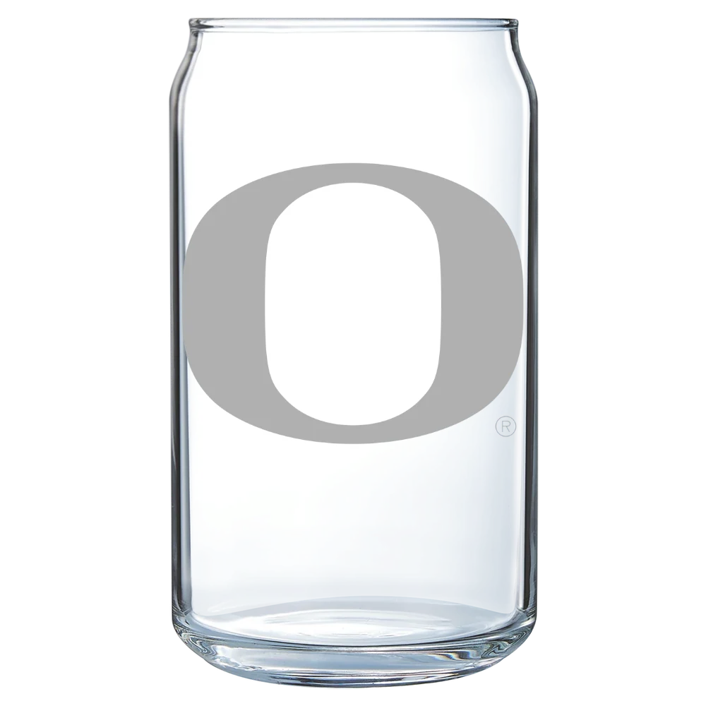 University of Oregon Polar Camel 16 oz. Can Glass