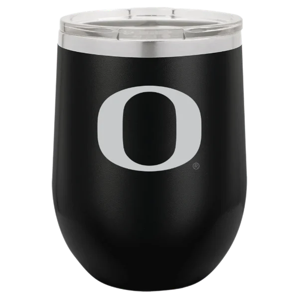 University of Oregon Polar Camel 12 oz. Stemless Wine Tumbler