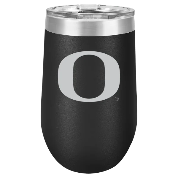 University of Oregon Polar Camel 16 oz. Stemless Wine Tumbler