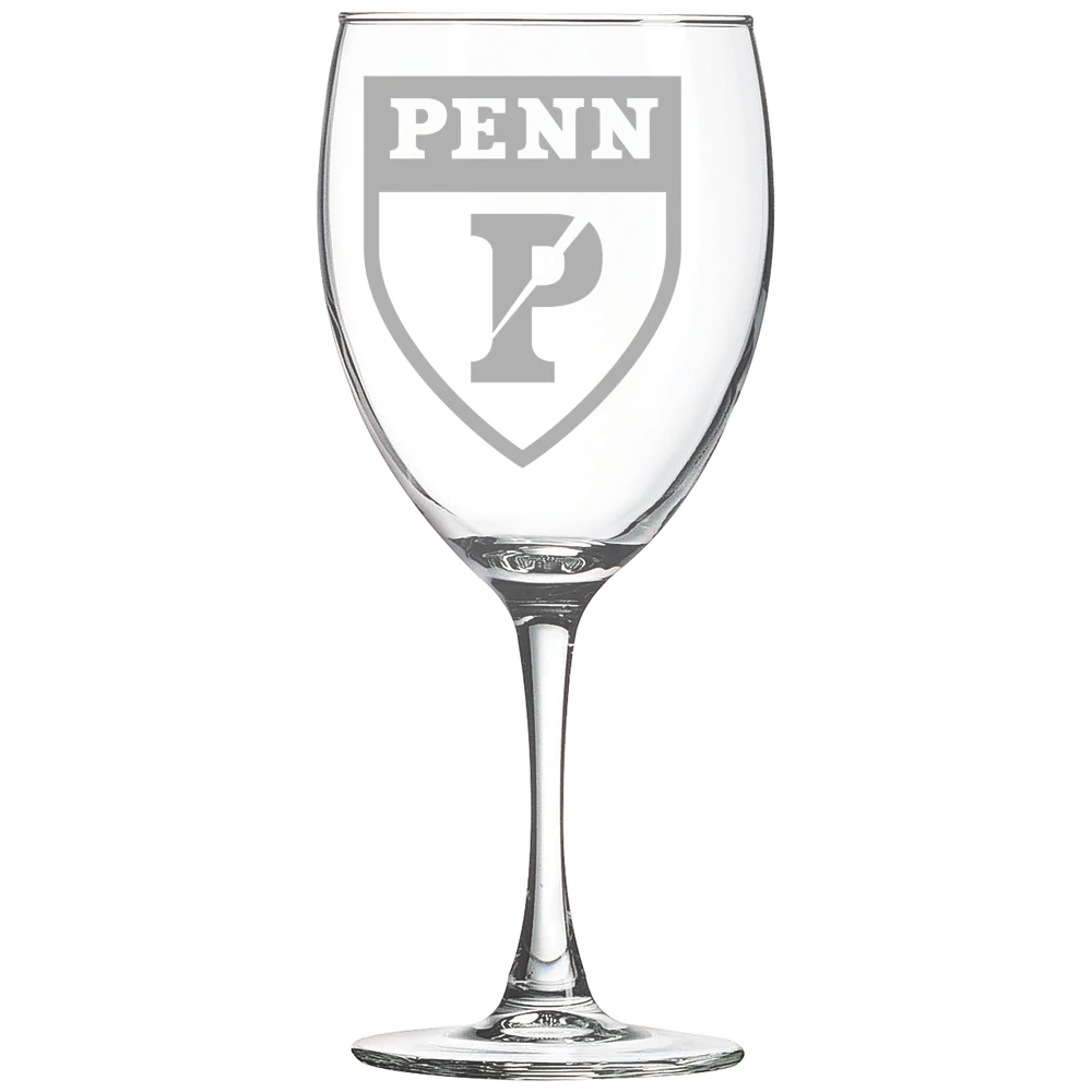 University of Pennsylvania Polar Camel 10 1/2 oz. Wine Glass