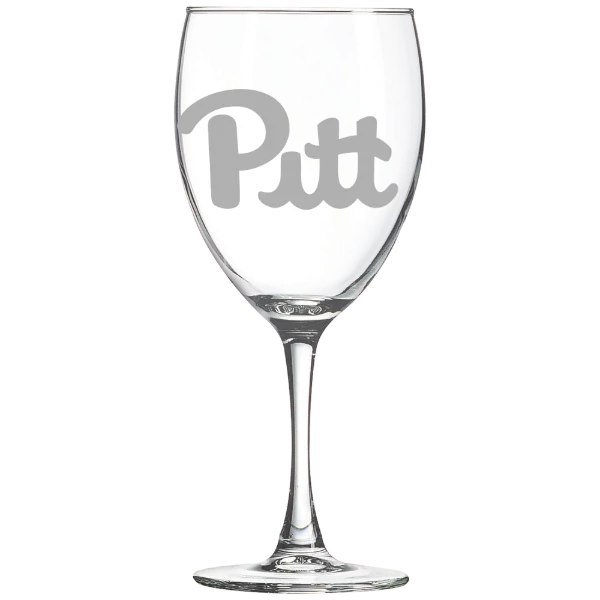University of Pittsburgh Polar Camel 10 1/2 oz. Wine Glass