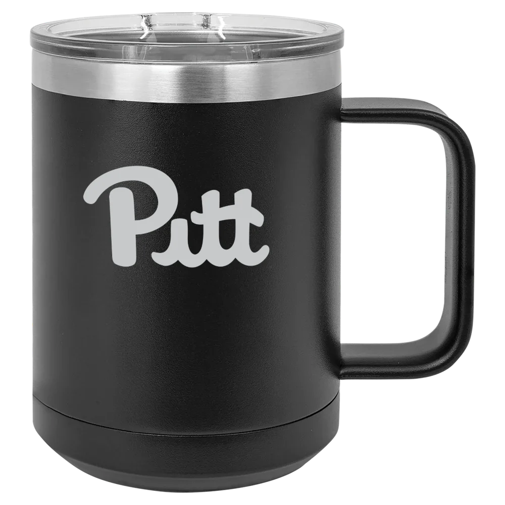 University of Pittsburgh Polar Camel 15 oz. Mug with Slider Lid