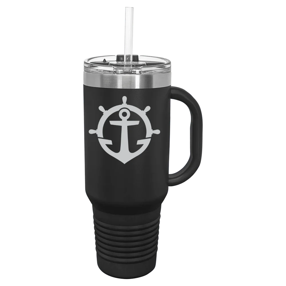 University of Portland Polar Camel 40 oz. Travel Mug with Snap Lid & Straw