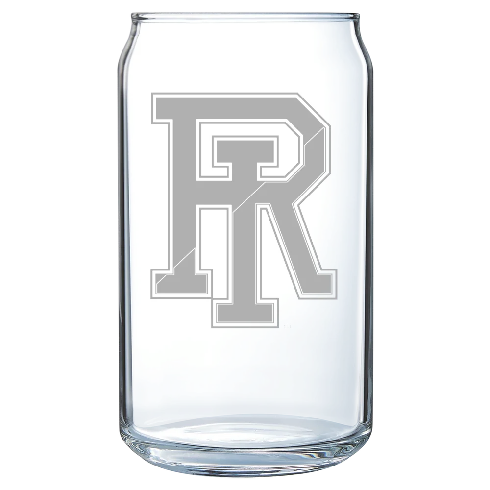 University of Rhode Island Polar Camel 16 oz. Can Glass