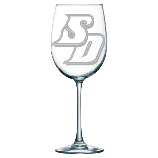 University of San Diego Polar Camel 19 oz. Wine Glass