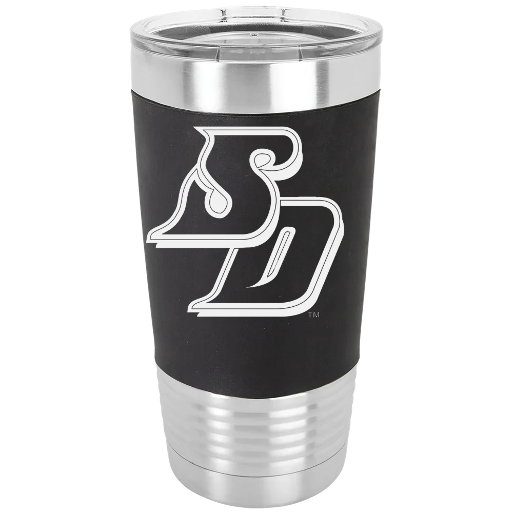 University of San Diego Polar Camel 20 oz. Silicone Grip Tumbler with Standard Lid