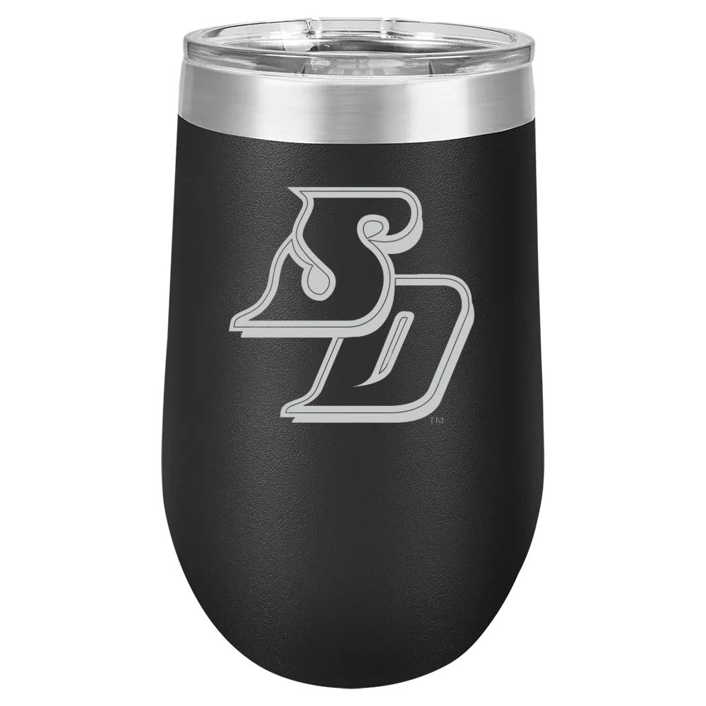 University of San Diego Polar Camel 16 oz. Stemless Wine Tumbler