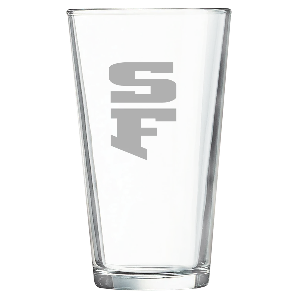 University of San Francisco Polar Camel 16 oz. Pint Mixing Glass