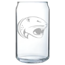 University of South Alabama Polar Camel 16 oz. Can Glass