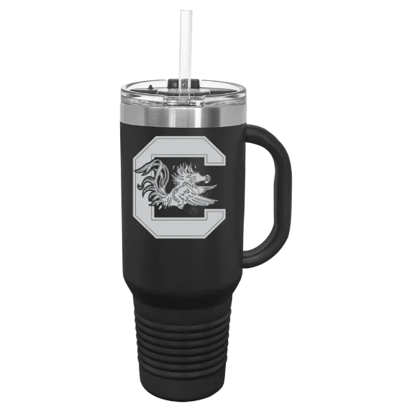 University of South Carolina, Columbia Polar Camel 40 oz. Travel Mug with Snap Lid & Straw