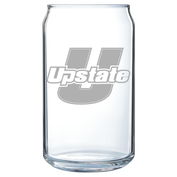 University of South Carolina Upstate Polar Camel 16 oz. Can Glass