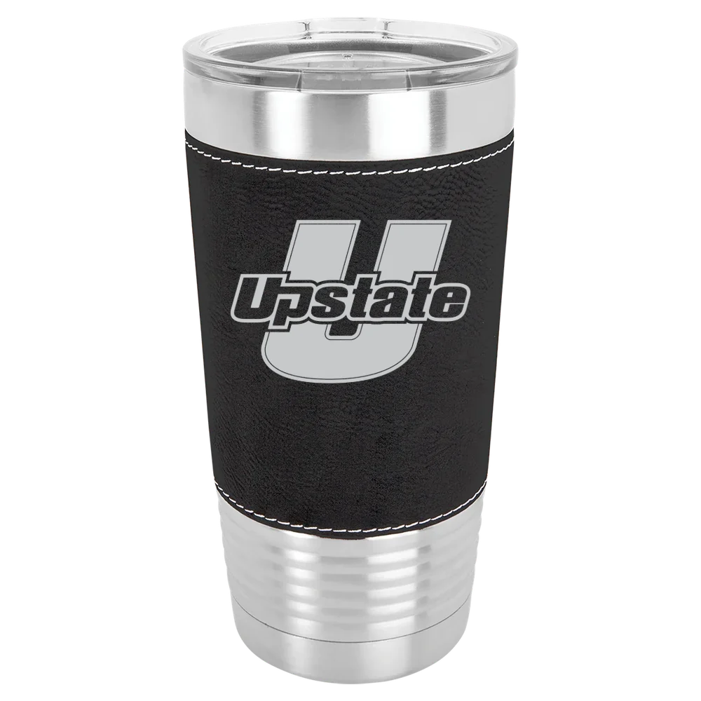 University of South Carolina Upstate Polar Camel 20 oz. Leatherette Grip Tumbler with Standard Lid
