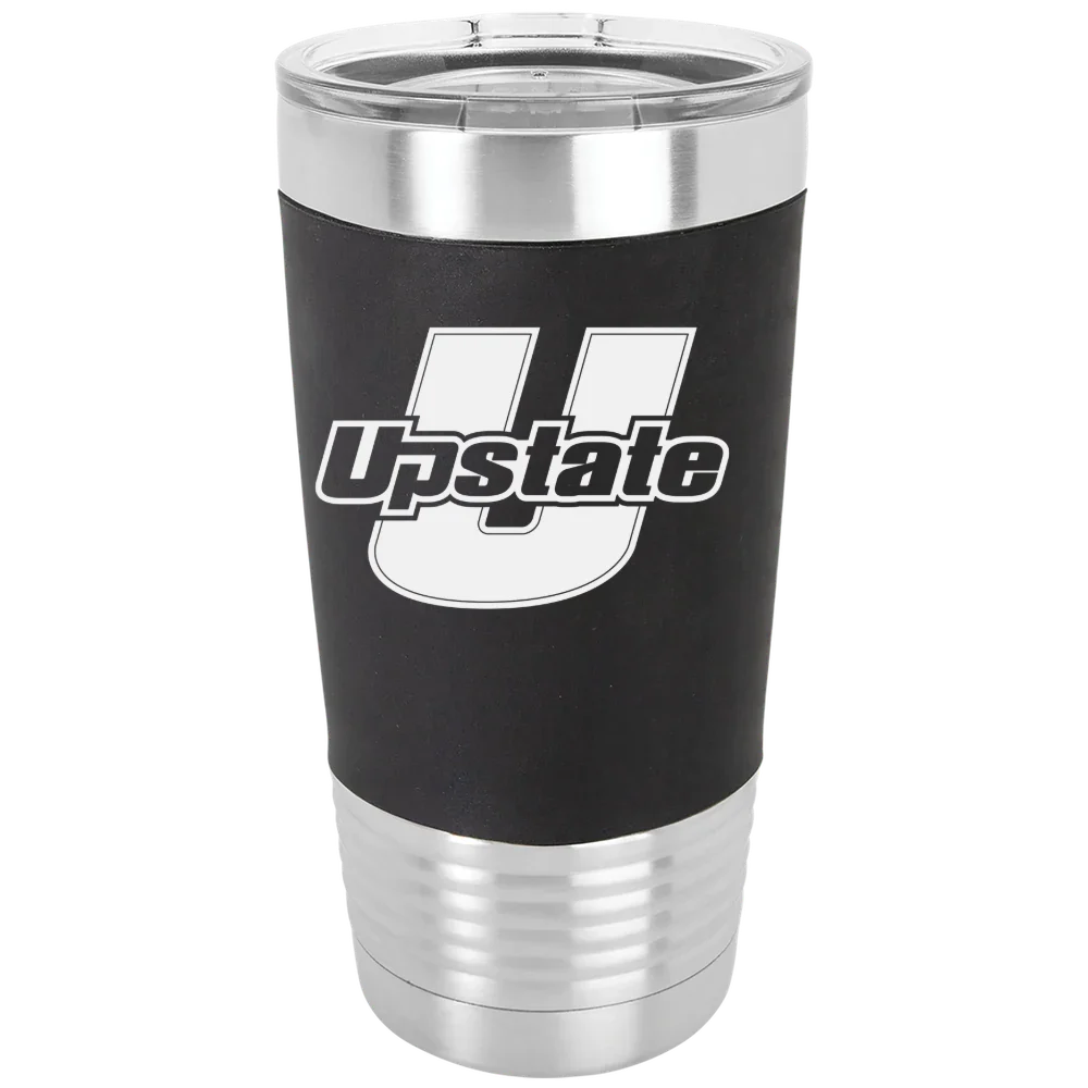 University of South Carolina Upstate Polar Camel 20 oz. Silicone Grip Tumbler with Standard Lid