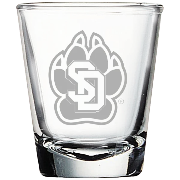 University of South Dakota Polar Camel 1.7 oz. Shot Glass