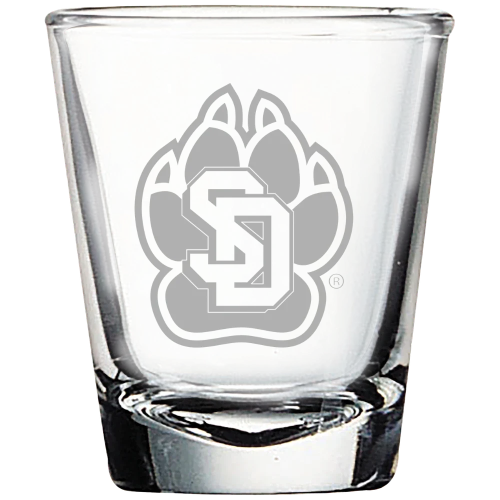 University of South Dakota Polar Camel 1.7 oz. Shot Glass