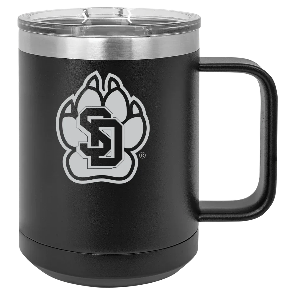 University of South Dakota Polar Camel 15 oz. Mug with Slider Lid