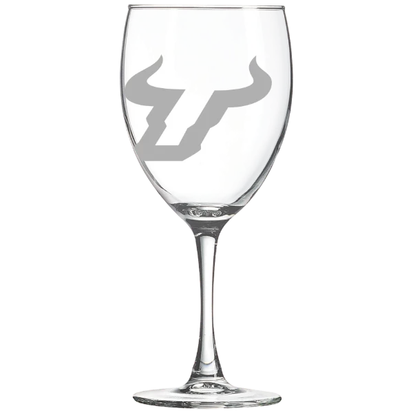 University of South Florida Polar Camel 10 1/2 oz. Wine Glass