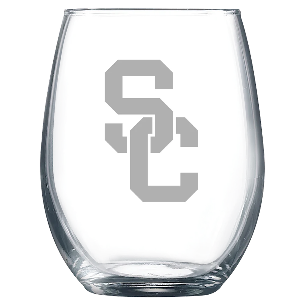 University of Southern California Polar Camel 9 oz. Stemless Wine Glass