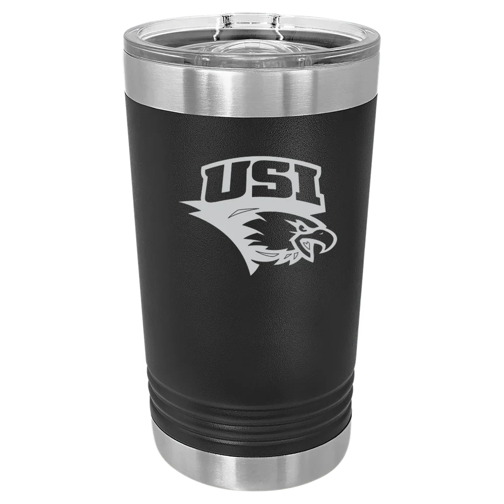University of Southern Indiana Polar Camel 16 oz. Pint Tumbler