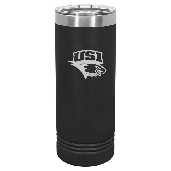 University of Southern Indiana Polar Camel 22 oz. Skinny Tumbler with Slider Lid