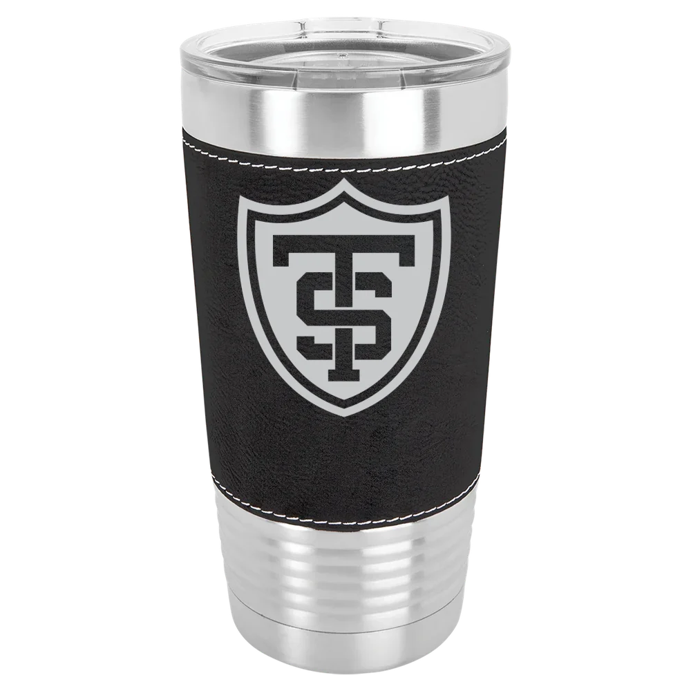 University of St. Thomas (Minnesota) Polar Camel 20 oz. Leatherette Grip Tumbler with Standard Lid