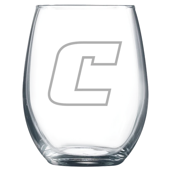 University of Tennessee at Chattanooga Polar Camel 9 oz. Stemless Wine Glass