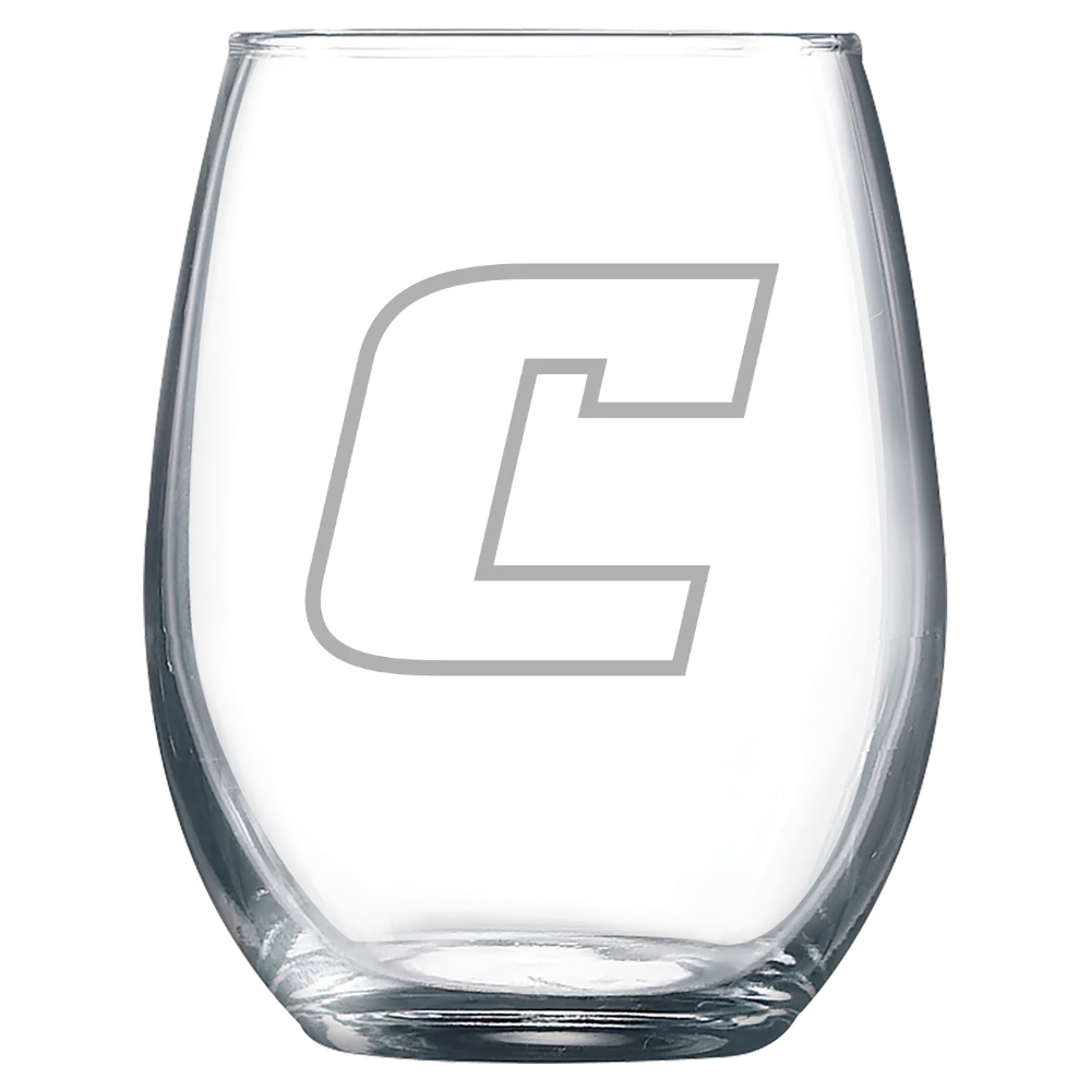 University of Tennessee at Chattanooga Polar Camel 9 oz. Stemless Wine Glass