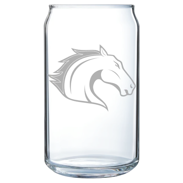 University of Texas at Arlington Polar Camel 16 oz. Can Glass