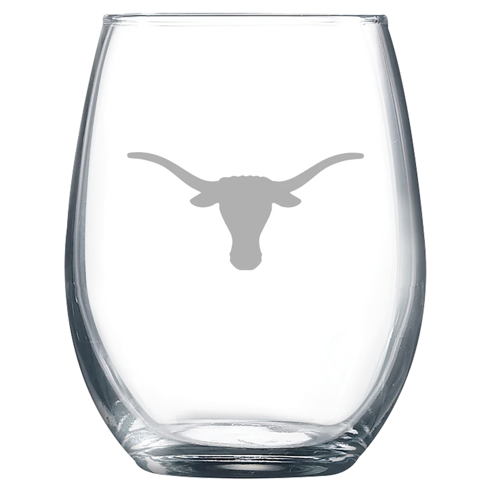 University of Texas at Austin Polar Camel 9 oz. Stemless Wine Glass