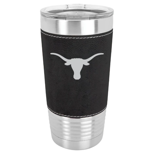 University of Texas at Austin Polar Camel 20 oz. Leatherette Grip Tumbler with Standard Lid