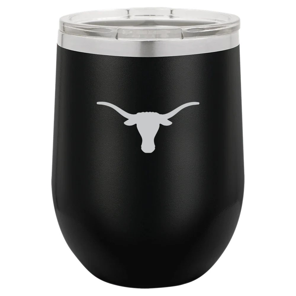 University of Texas at Austin Polar Camel 12 oz. Stemless Wine Tumbler