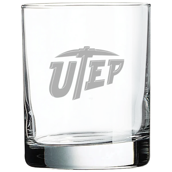University of Texas at El Paso Polar Camel 10 1/2 oz. On The Rocks Glass