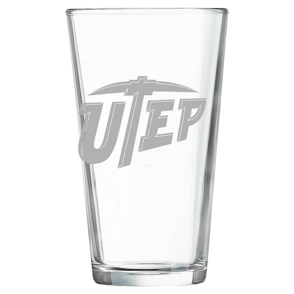 University of Texas at El Paso Polar Camel 16 oz. Pint Mixing Glass