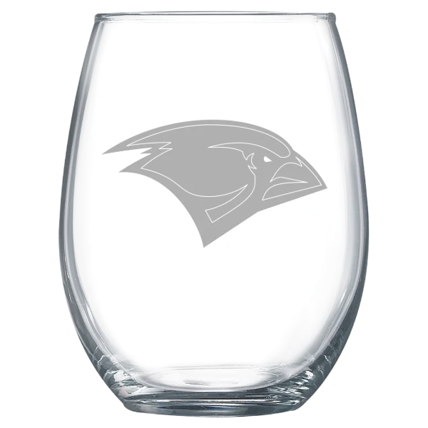 University of the Incarnate Word Polar Camel 15 oz. Stemless Wine Glass