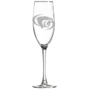 University of the Pacific Polar Camel 8 oz. Champagne Flute
