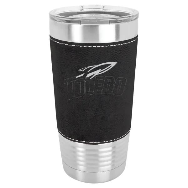 University of Toledo Polar Camel 20 oz. Leatherette Grip Tumbler with Standard Lid