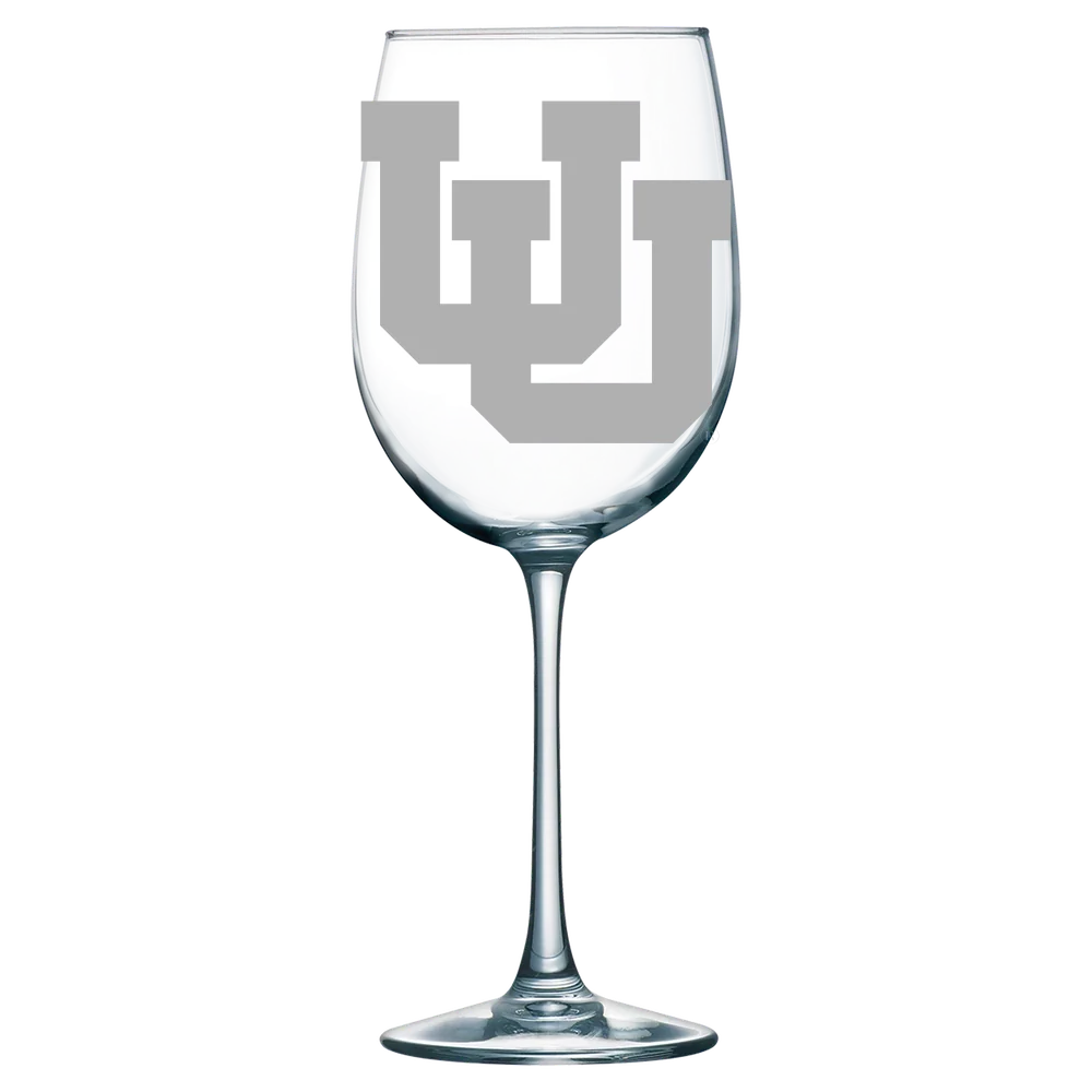University of Utah Polar Camel 19 oz. Wine Glass