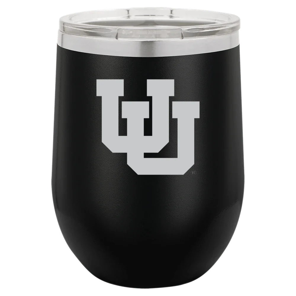 University of Utah Polar Camel 12 oz. Stemless Wine Tumbler