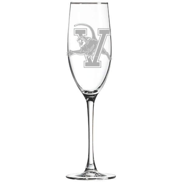 University of Vermont Polar Camel 8 oz. Champagne Flute
