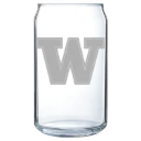 University of Washington Polar Camel 16 oz. Can Glass