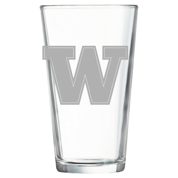 University of Washington Polar Camel 16 oz. Pint Mixing Glass