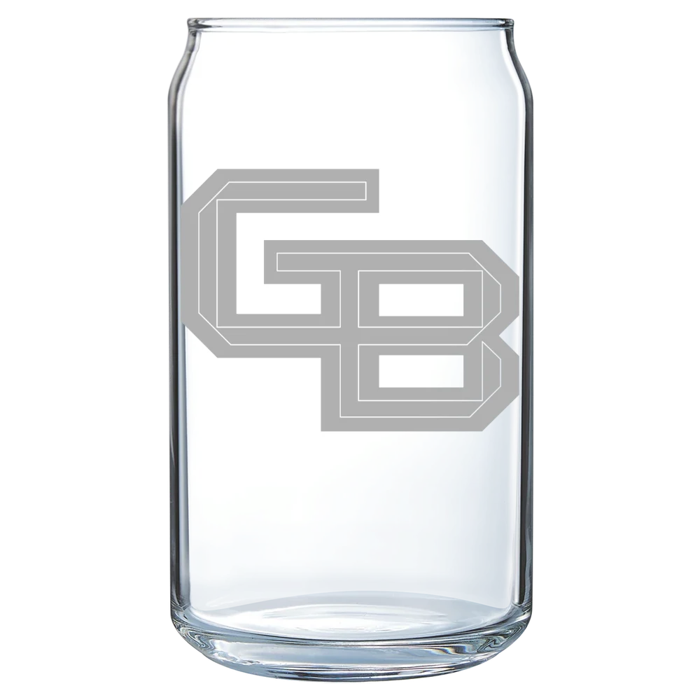 University of Wisconsin-Green Bay Polar Camel 16 oz. Can Glass