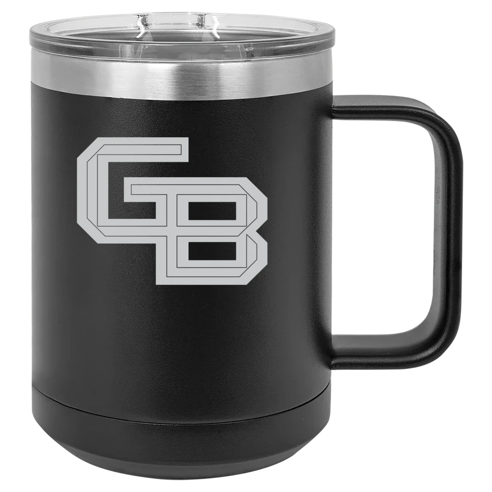 University of Wisconsin-Green Bay Polar Camel 15 oz. Mug with Slider Lid