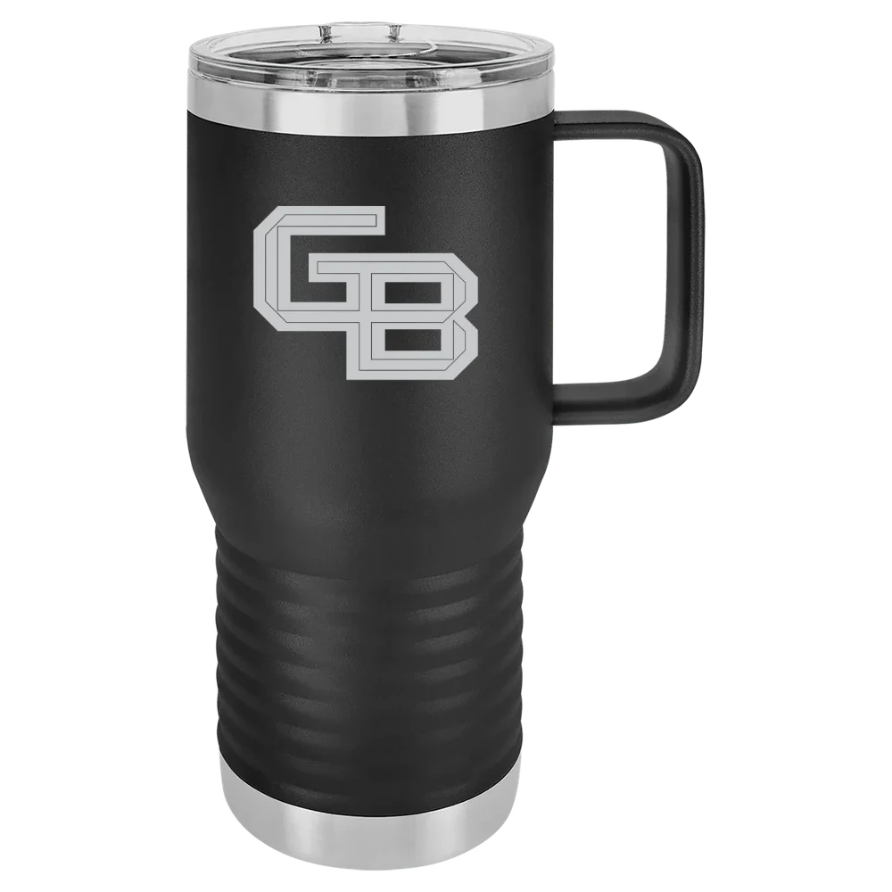 University of Wisconsin-Green Bay Polar Camel 20 oz. Travel Mug with Slider Lid